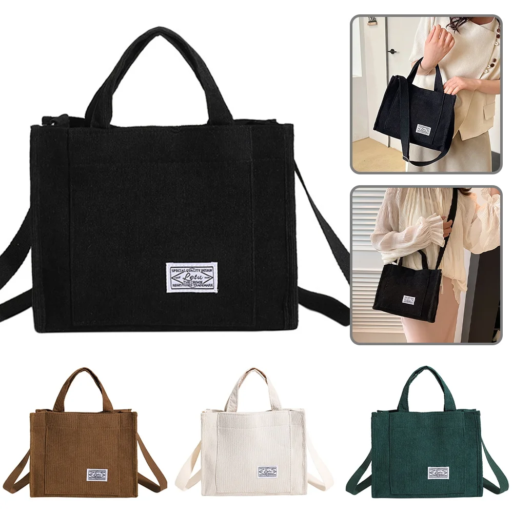 Shoulder Bag for Women New Style Simple Corduroy Portable Large Capacity Bag Ins Fashion Trend Small Square Handbags
Shoulder Bag for Women New Style Simple Corduroy Portable Large Capacity Bag Ins Fashion Trend Small Square Handbags