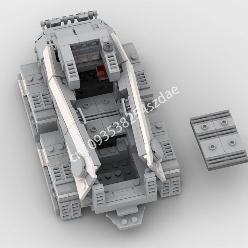 570 шт. MOC Playscale Troop Transport Star Battle Строительные блоки Рождественская игрушка в подарок Практические способности, создание
570 шт. MOC Playscale Troop Transport Star Battle Строительные блоки Рождественская игрушка в подарок Практические способности, создание