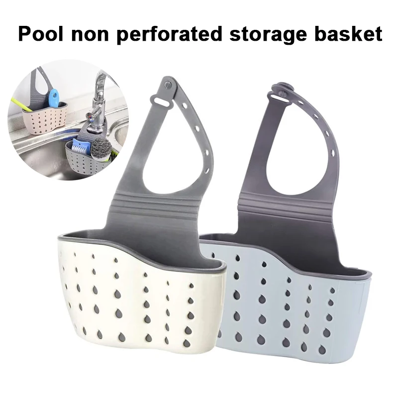 Home Storage Drain Basket Kitchen Sink Holder Adjustable Soap Sponge Shlf Hanging Drain Basket Bag Kitchen Accessories
Home Storage Drain Basket Kitchen Sink Holder Adjustable Soap Sponge Shlf Hanging Drain Basket Bag Kitchen Accessories