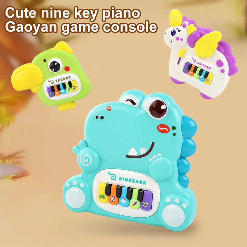 Cartoon Bird Electronic Piano Toy Cute Dinosaur Unicorn Musical Instrument Baby Music Enlightenment Fun Interaction Music Piano
Cartoon Bird Electronic Piano Toy Cute Dinosaur Unicorn Musical Instrument Baby Music Enlightenment Fun Interaction Music Piano