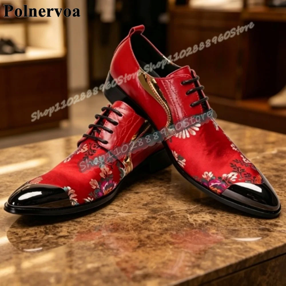 Red Floral Embroidery Cross Tied Men Pumps Flats Wedding Shoes For Men Slip On Metallic Toe Banquet Fashionable 2026 Men Pumps
Red Floral Embroidery Cross Tied Men Pumps Flats Wedding Shoes For Men Slip On Metallic Toe Banquet Fashionable 2026 Men Pumps