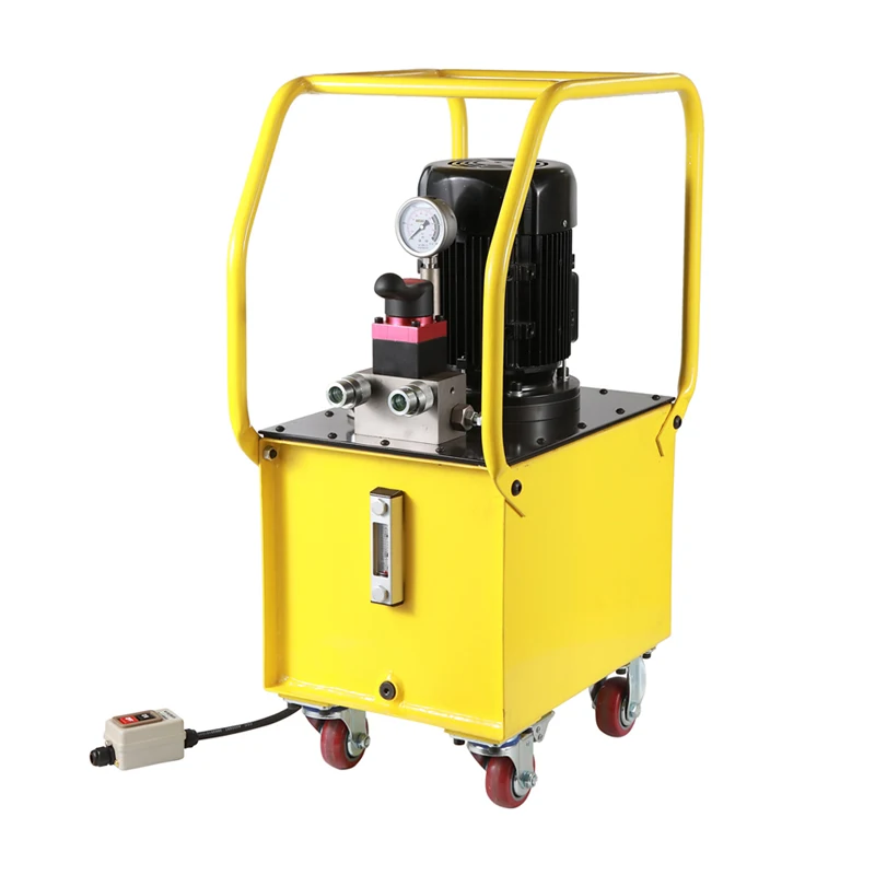 Single-Acting 700bar 750W/0.75kw High Pressure Electric Hydraulic Pump with Stainless Gear Structure OEM Support for Cylinder
Single-Acting 700bar 750W/0.75kw High Pressure Electric Hydraulic Pump with Stainless Gear Structure OEM Support for Cylinder