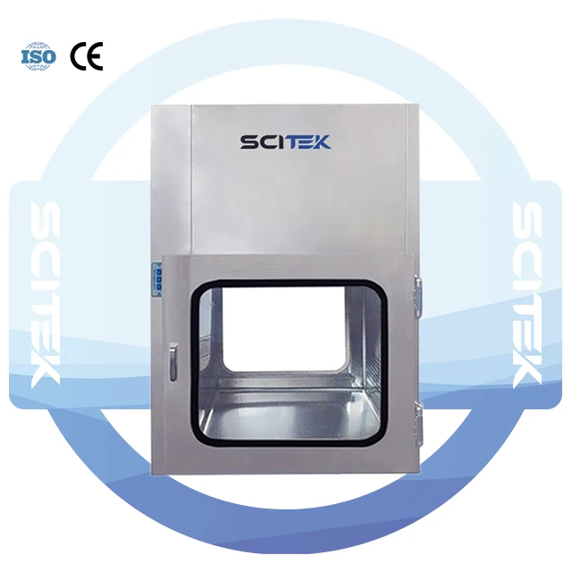 SCITEK Air Shower Pass Box Stainless Steel Clean Room Pass Box For Biotechnology Or Lab
SCITEK Air Shower Pass Box Stainless Steel Clean Room Pass Box For Biotechnology Or Lab