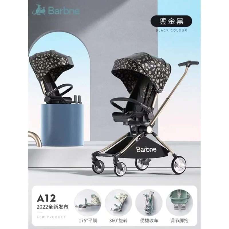 Lightweight and foldable baby trolley for children two-way baby trolley for walking the baby
Lightweight and foldable baby trolley for children two-way baby trolley for walking the baby