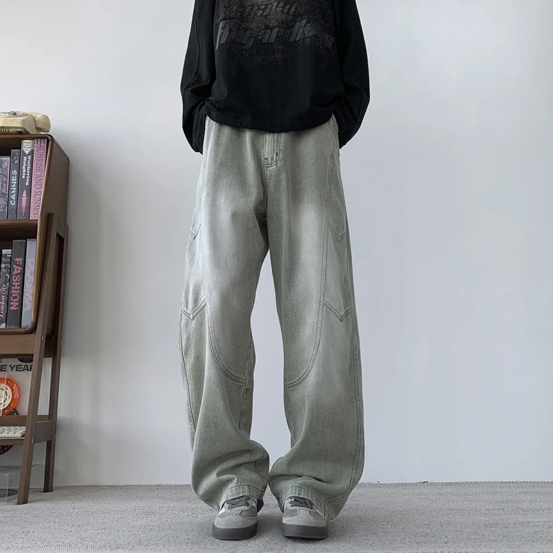 Outdoor Hiking PantsMountaineering Pants Autumn Men's Jeans Spring Featuring Retro Patchwork Design FashionableLeisure Pants Men
Outdoor Hiking PantsMountaineering Pants Autumn Men's Jeans Spring Featuring Retro Patchwork Design FashionableLeisure Pants Men