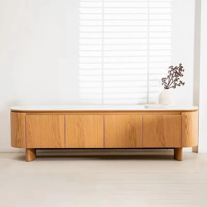 Curved floor display locker furniture long wooden TV cabinet living room
Curved floor display locker furniture long wooden TV cabinet living room
