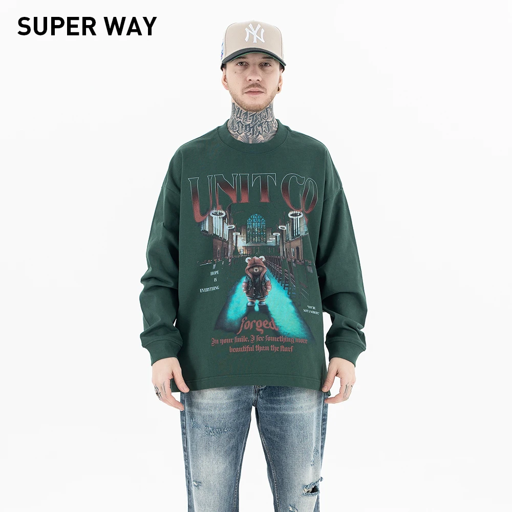 Superway Original Design Prayer Graphic T-Shirt Men’s Vintage Oversized Long Sleeves Tee Hip Hop Streetwear American Style Tops
Superway Original Design Prayer Graphic T-Shirt Men’s Vintage Oversized Long Sleeves Tee Hip Hop Streetwear American Style Tops
