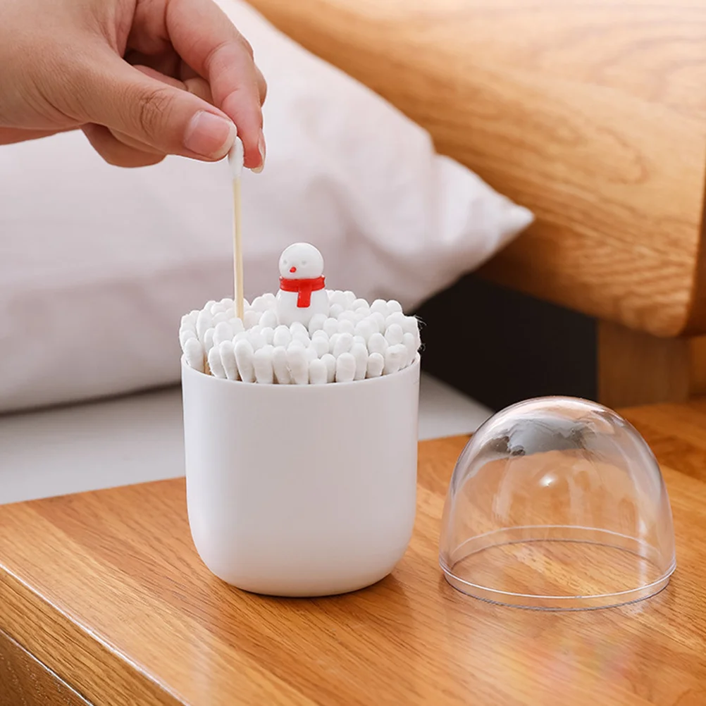 2 pcs Christmas Tree Snowman Toothpick Box Abs Material Cute Cartoon Design For Home Decor Storage Case Swab Container
2 pcs Christmas Tree Snowman Toothpick Box Abs Material Cute Cartoon Design For Home Decor Storage Case Swab Container