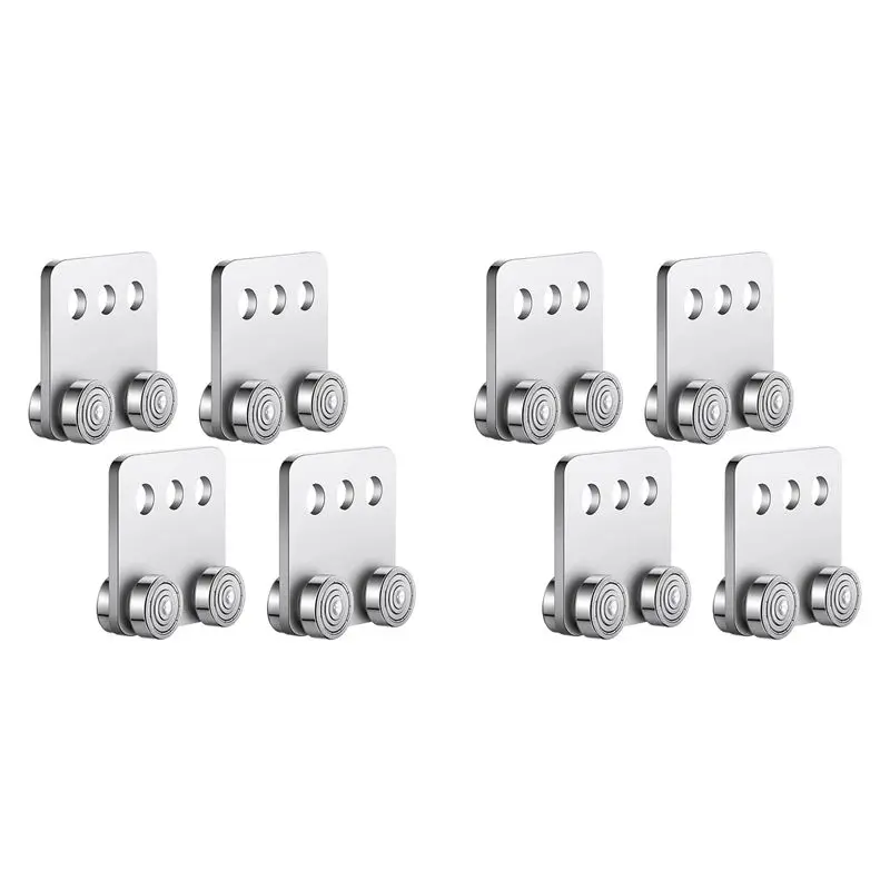 ABFA 8 Pcs 4 Wheel Trolley Assembly Roller Trolley Stable Welded Channel Roller For 1-5/8Inch Wide Strut Channel
ABFA 8 Pcs 4 Wheel Trolley Assembly Roller Trolley Stable Welded Channel Roller For 1-5/8Inch Wide Strut Channel