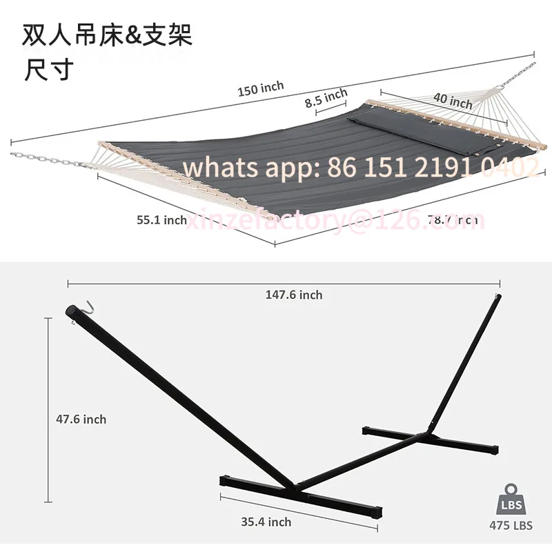 Be suitable for padded hammock indoor lazy bed outdoor customizable
Be suitable for padded hammock indoor lazy bed outdoor customizable