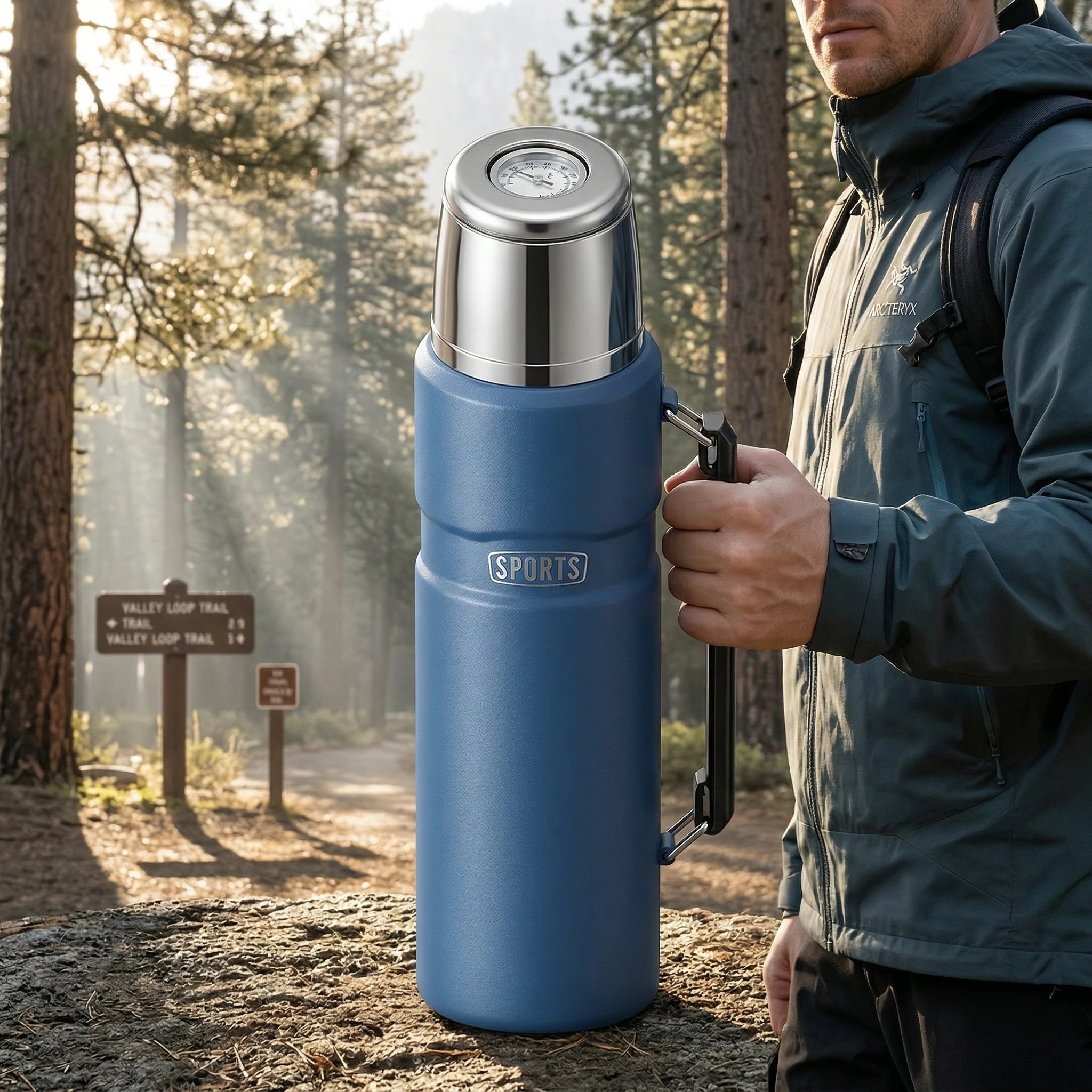 Stainless Steel Sports Kettle with Double Lids for One Drink Large Capacity Thermal Insulation and Cold Preservation Water Cup
Stainless Steel Sports Kettle with Double Lids for One Drink Large Capacity Thermal Insulation and Cold Preservation Water Cup