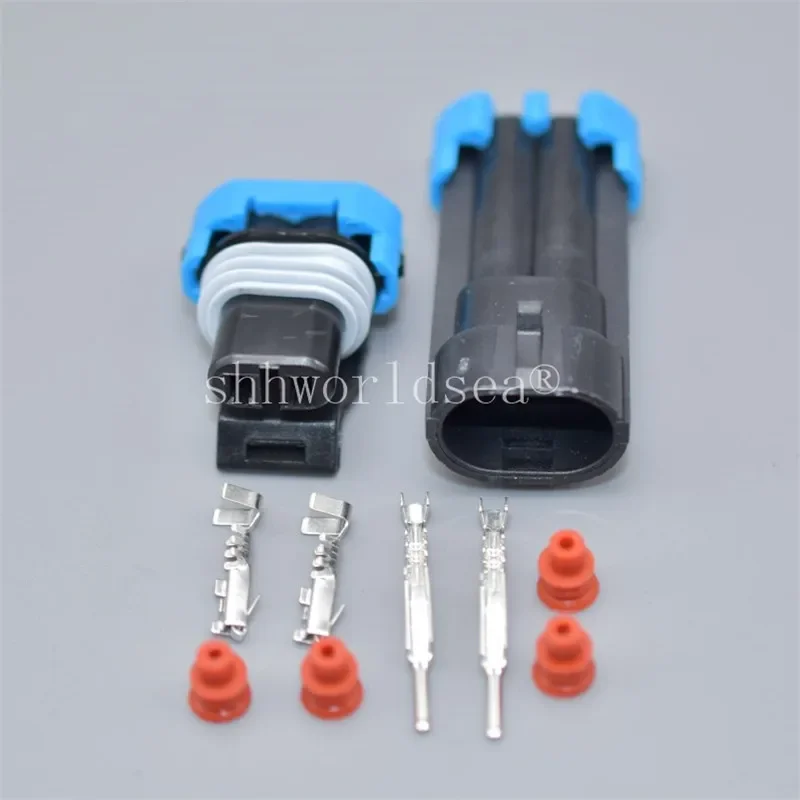 Shhworldsea 2 Pin 1.5MM Automotive Waterproof Connector Male Female Socket Plug For Temperature Sensor 12052641 12162000
Shhworldsea 2 Pin 1.5MM Automotive Waterproof Connector Male Female Socket Plug For Temperature Sensor 12052641 12162000