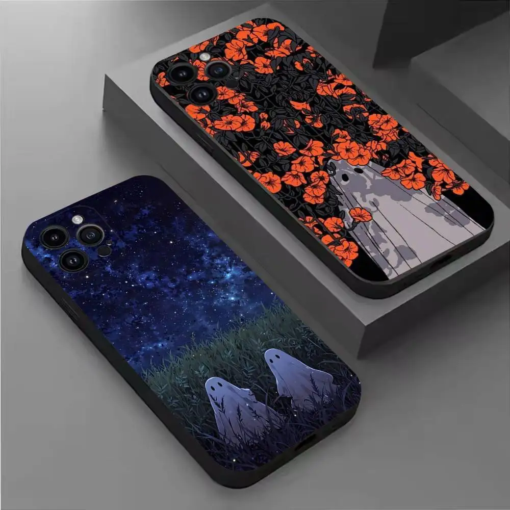 Halloween Ghost Cute Phone Case For iPhone 17,16,15,14,13,12,11 Plus,Pro Max,XS,X,XR,SE,Mini,8,7,Soft Silicone Black Cover 
Halloween Ghost Cute Phone Case For iPhone 17,16,15,14,13,12,11 Plus,Pro Max,XS,X,XR,SE,Mini,8,7,Soft Silicone Black Cover