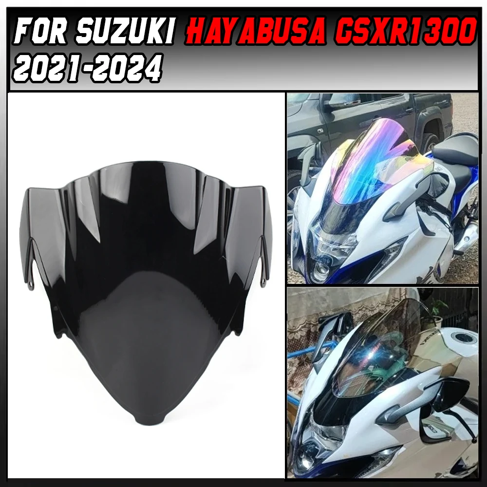 GSX-R1300 2024 Motorcycle Windscreen Wind Screen Deflector Windshield For SUZUKI Hayabusa GSXR1300 GSXR 1300 2021 2022 2023
GSX-R1300 2024 Motorcycle Windscreen Wind Screen Deflector Windshield For SUZUKI Hayabusa GSXR1300 GSXR 1300 2021 2022 2023