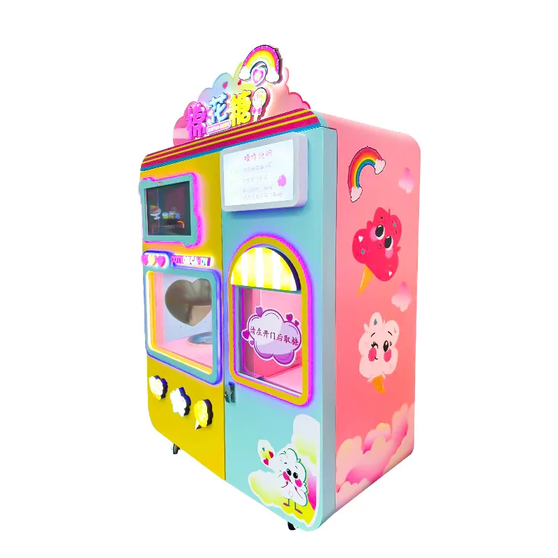 Smart Equipment Automatic Marshmallow Machine Commercial Self-Service Vending Machine Marshmallow Machine
Smart Equipment Automatic Marshmallow Machine Commercial Self-Service Vending Machine Marshmallow Machine