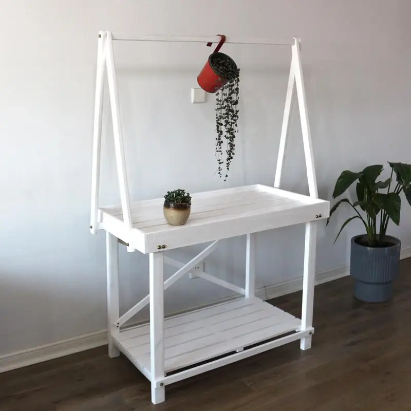 Flower table indoor and outdoor retro solid wood multi-layer white flower shelf balcony floor-to-ceiling succulent plant wooden
Flower table indoor and outdoor retro solid wood multi-layer white flower shelf balcony floor-to-ceiling succulent plant wooden