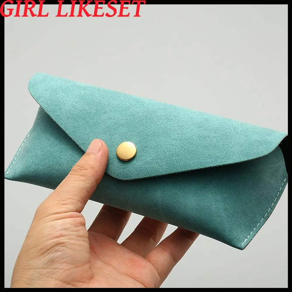 Fashion Soft Leather Glasses Bag Fold-able Solid Color Sunglasses Box Protective Case Cover Unisex
Fashion Soft Leather Glasses Bag Fold-able Solid Color Sunglasses Box Protective Case Cover Unisex