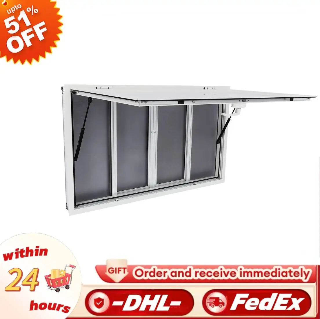 Концессионное окно 50 × 30 дюймов для грузовиков с едой, 4 экрана, сервисное окно для грузовиков с едой, настенное окно для грузовиков с перетаскивающим крючком
Концессионное окно 50 × 30 дюймов для грузовиков с едой, 4 экрана, сервисное окно для грузовиков с едой, настенное окно для грузовиков с перетаскивающим крючком