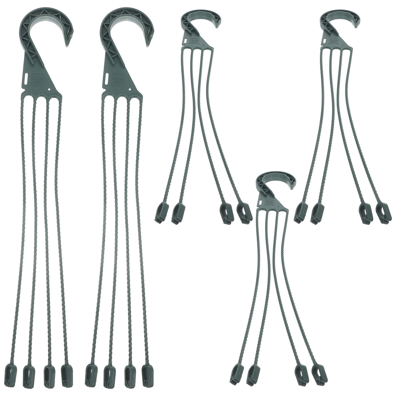 5 Pcs Flower Pot Hanging Basin Hook Potted Plant Hangers Sturdy Flowerpot Plastic For Hooks Garden Green
5 Pcs Flower Pot Hanging Basin Hook Potted Plant Hangers Sturdy Flowerpot Plastic For Hooks Garden Green