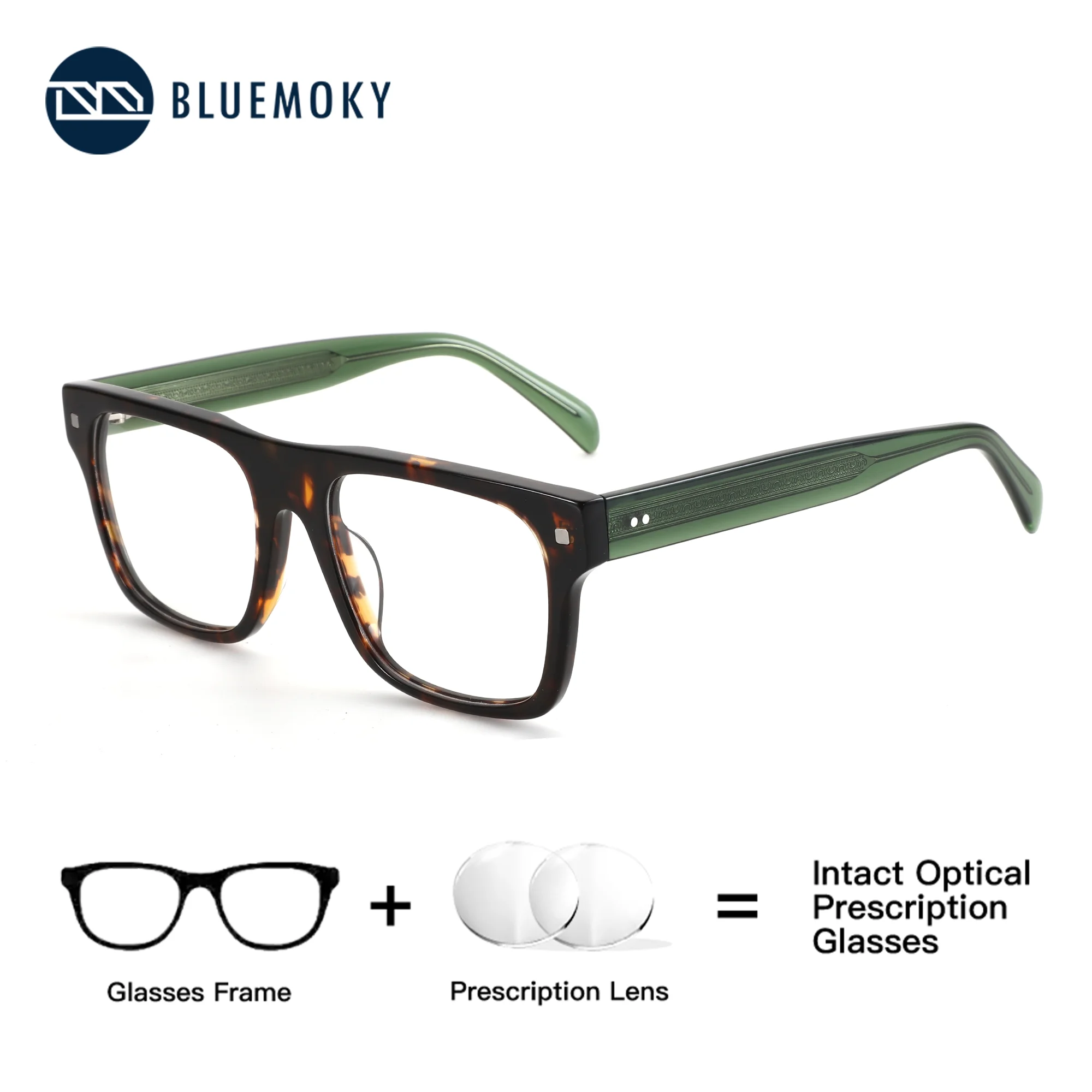 Очки BLUEMOKY из ацетата с защитой от синего света, квадратные, для женщин, с фотохромными линзами, корректирующие миопию
Очки BLUEMOKY из ацетата с защитой от синего света, квадратные, для женщин, с фотохромными линзами, корректирующие миопию