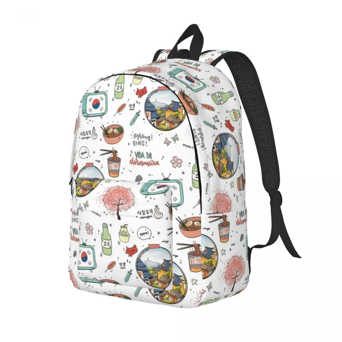 Kdrama Dorama Korean Drama K-drama Soju Korea Cherry Blossom Backpack Daypack Large Capacity Kids BookBag School Bag Shoulder
Kdrama Dorama Korean Drama K-drama Soju Korea Cherry Blossom Backpack Daypack Large Capacity Kids BookBag School Bag Shoulder
