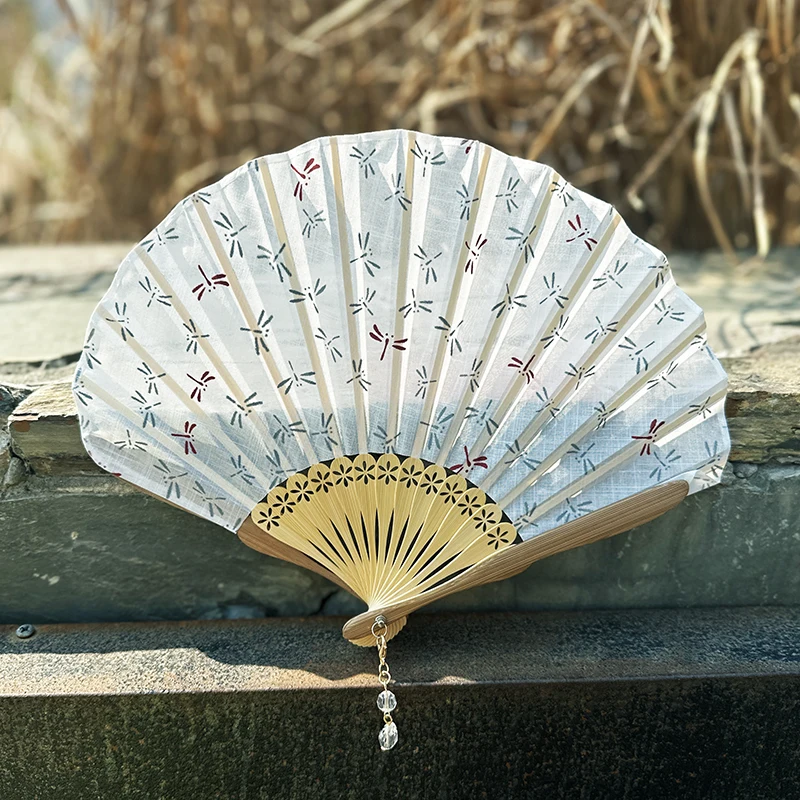 Japanese Style Dragonfly Pattern Fan Portable Bamboo Folding Fan Dance Hanfu Zen Shell Fan Classical Cheongsam Photo Props
Japanese Style Dragonfly Pattern Fan Portable Bamboo Folding Fan Dance Hanfu Zen Shell Fan Classical Cheongsam Photo Props
