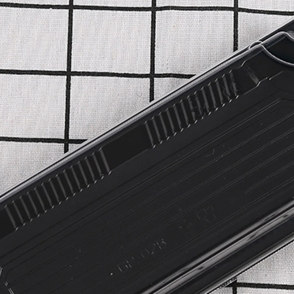50Pcs Sushi Packing Boxes Black Disposable Food Containers Heat Resistant Thick Durable Carry Out Boxes for Food Trucks Lunch
50Pcs Sushi Packing Boxes Black Disposable Food Containers Heat Resistant Thick Durable Carry Out Boxes for Food Trucks Lunch