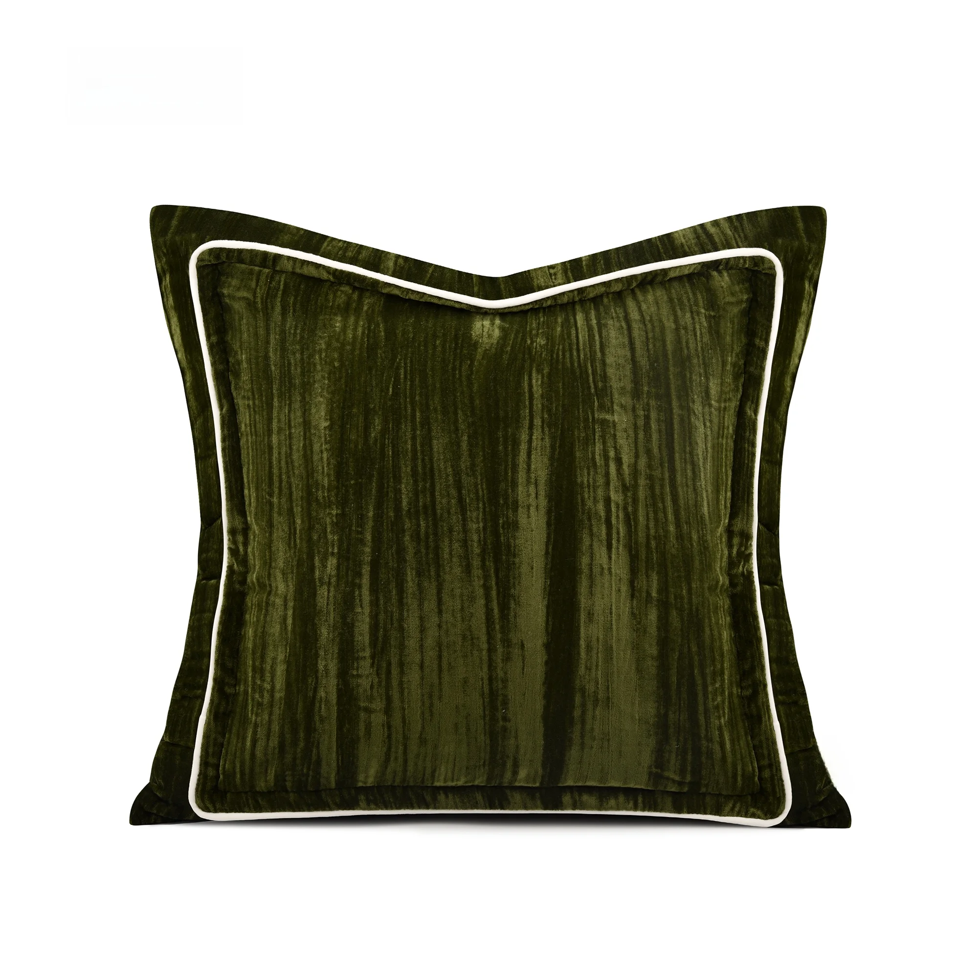 Retro Luxury Olive Green Velvet Sample Room Square Pillow Sofa Cushion New Chinese Style Home Decorative Pillow Case
Retro Luxury Olive Green Velvet Sample Room Square Pillow Sofa Cushion New Chinese Style Home Decorative Pillow Case