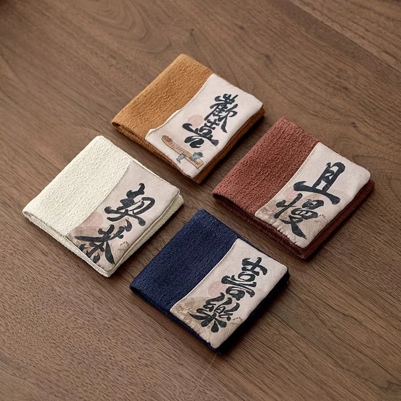 Calligraphy Cotton Linen Absorbent Tea Towel Chinese Style Teapot Towel Teaware Cloth Pad Dry Tea Mat Long Square Table Cloth
Calligraphy Cotton Linen Absorbent Tea Towel Chinese Style Teapot Towel Teaware Cloth Pad Dry Tea Mat Long Square Table Cloth