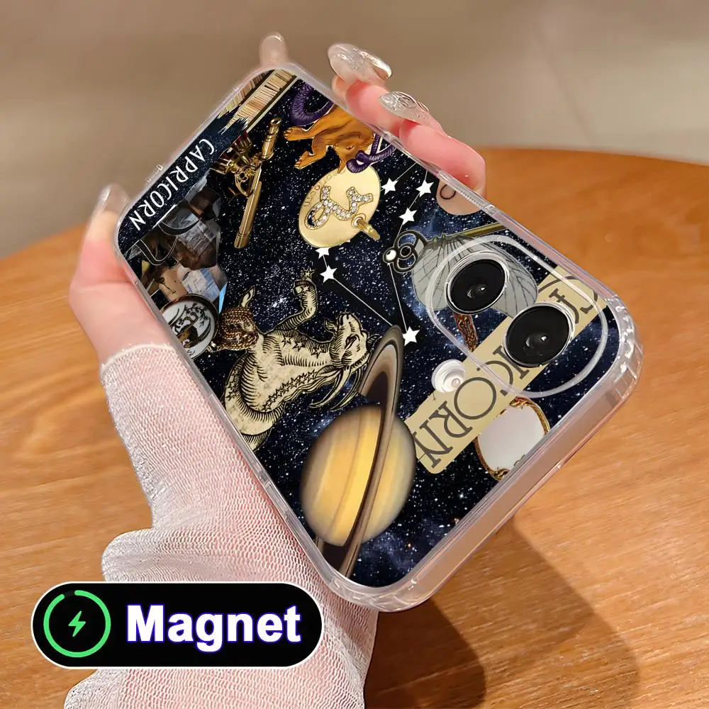 Zodiac Sign Capricorn Phone Case for iPhone 17 16 15 14 13 12 11 Air Pro Max Plus Mini Soft TPU Clear Magsafe Cover
Zodiac Sign Capricorn Phone Case for iPhone 17 16 15 14 13 12 11 Air Pro Max Plus Mini Soft TPU Clear Magsafe Cover