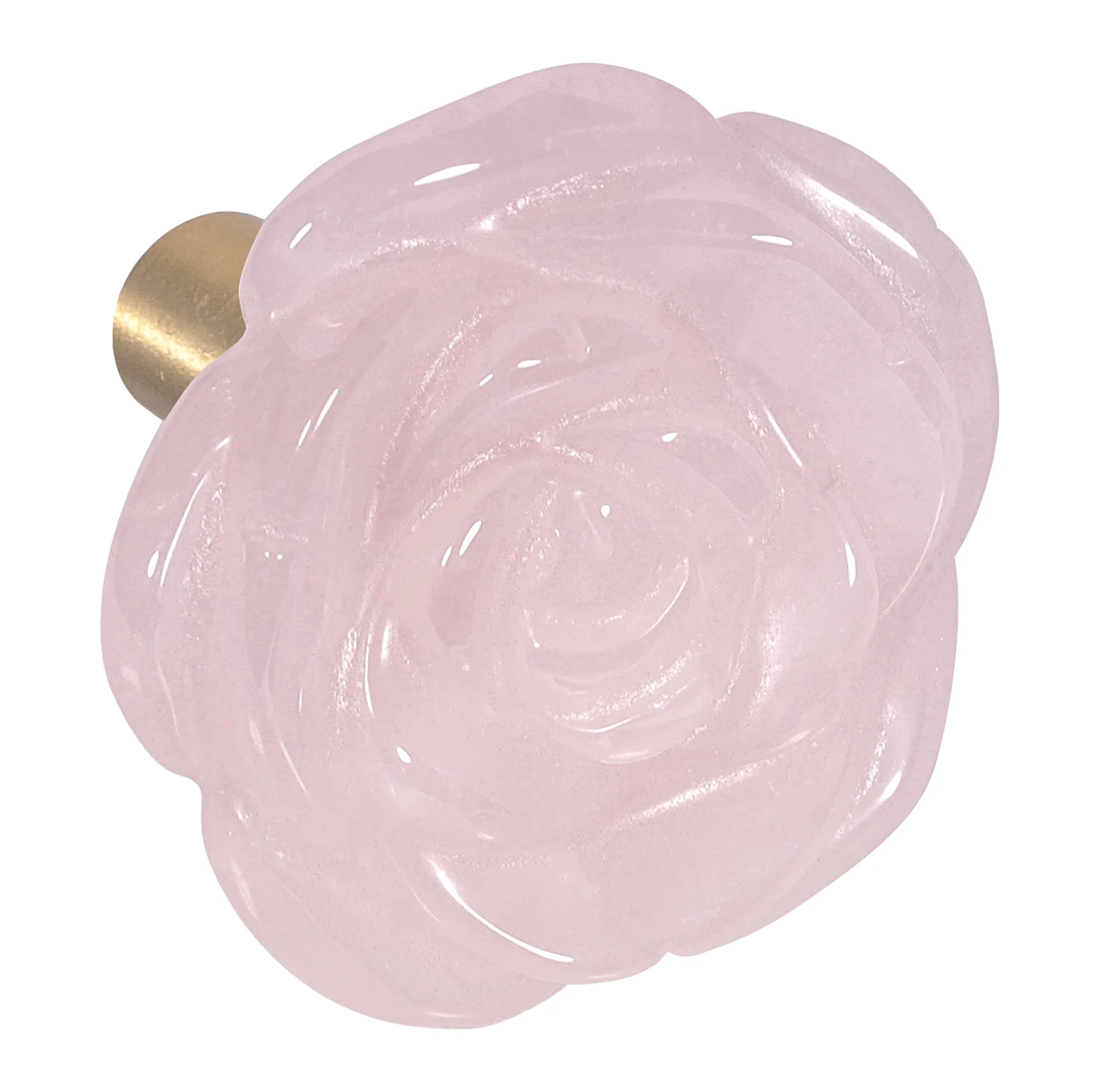 Natural Rose Quartz Hand Carved Flower Cabinet Knobs With Screws Furniture Hardware Dresser Drawer Handles For Home Decoration
Natural Rose Quartz Hand Carved Flower Cabinet Knobs With Screws Furniture Hardware Dresser Drawer Handles For Home Decoration
