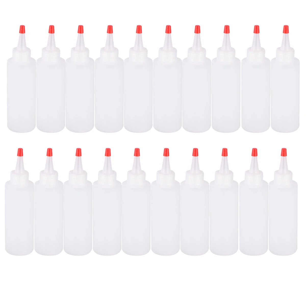 20pcs Small Hat Pointed Mouth Bottle 120ml Squeeze Bottles Eco-friendly Food Grade Plastic for Ketchup Mustard Sauce Easy Pour
20pcs Small Hat Pointed Mouth Bottle 120ml Squeeze Bottles Eco-friendly Food Grade Plastic for Ketchup Mustard Sauce Easy Pour