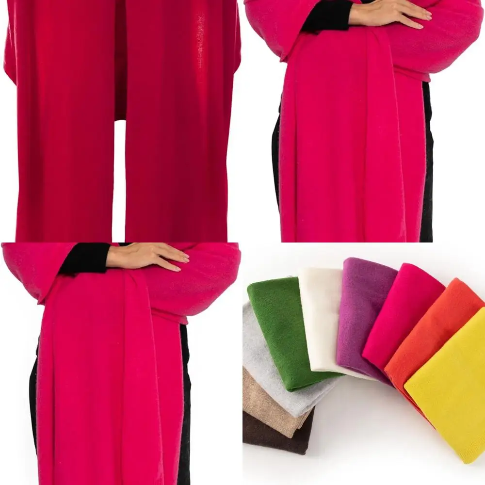 Luxurious Oversized Cashmere Pashmina Shawl, Soft Solid-Color Stole with Gift Box for Women
Luxurious Oversized Cashmere Pashmina Shawl, Soft Solid-Color Stole with Gift Box for Women