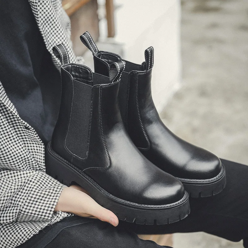 large size men's fashion chelsea boots original leather shoes cowboy platform boot handsome autumn winter high motorcycle botas
large size men's fashion chelsea boots original leather shoes cowboy platform boot handsome autumn winter high motorcycle botas