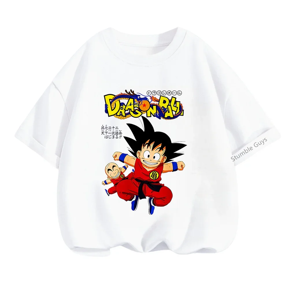 Summer Kids Dragon Ball Boys Clothes Girls T-shirt Goku Kakarot Vegeta Quick Dry Breathable Streetwear
Summer Kids Dragon Ball Boys Clothes Girls T-shirt Goku Kakarot Vegeta Quick Dry Breathable Streetwear