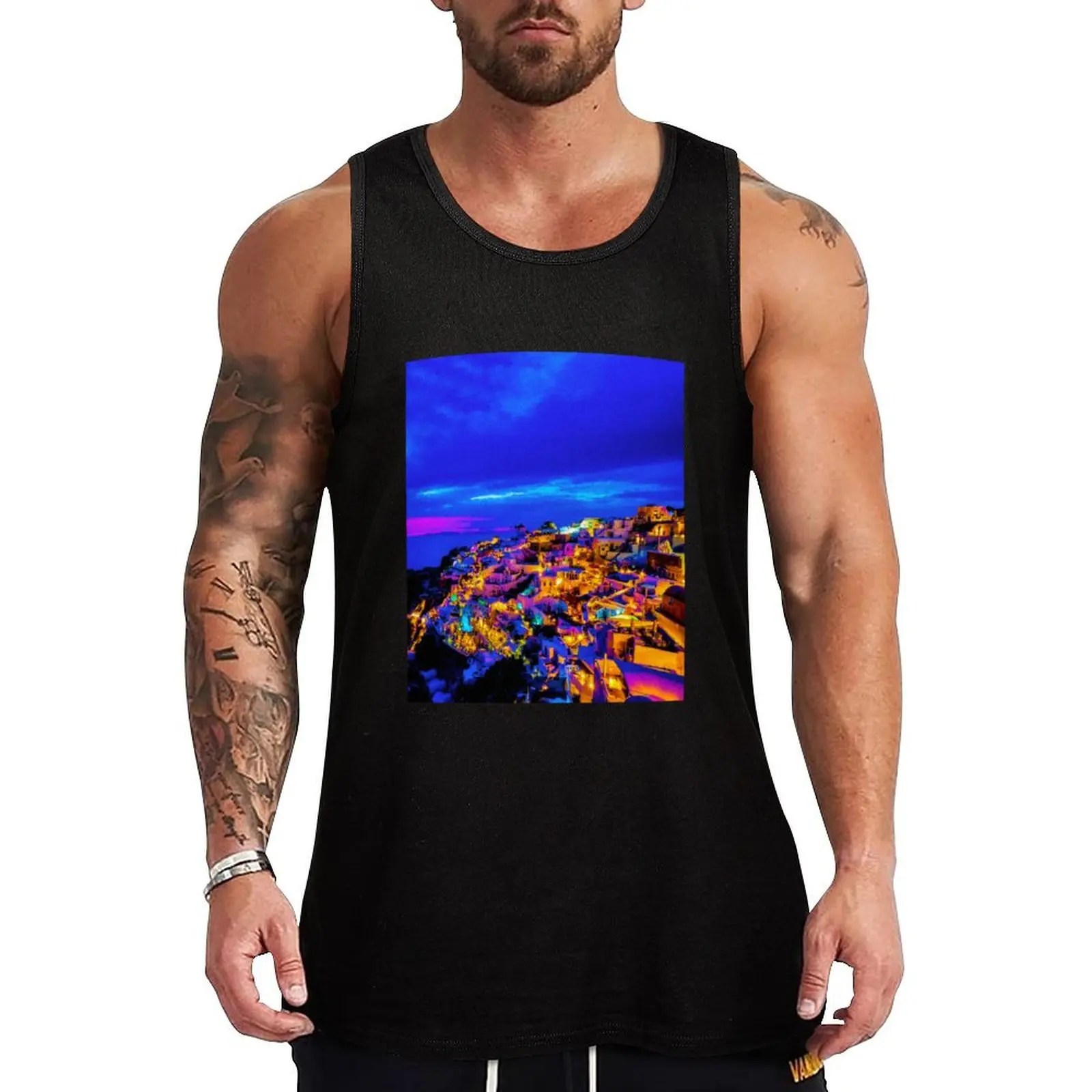 Santorini Oia Greece, Oia Aesthetic, Blue And White Architecture, Village Greece Tank Top Male vest
Santorini Oia Greece, Oia Aesthetic, Blue And White Architecture, Village Greece Tank Top Male vest