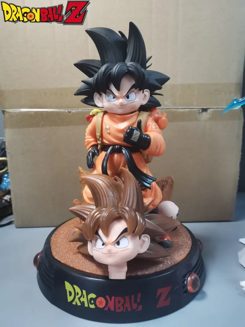 Экшн-фигурка из аниме «Драконий жемчуг Z» Super Saiyan Gk Travel Son Goku, двойная голова из ПВХ, Коллекционная модель, игрушки, куклы, подарки
Экшн-фигурка из аниме «Драконий жемчуг Z» Super Saiyan Gk Travel Son Goku, двойная голова из ПВХ, Коллекционная модель, игрушки, куклы, подарки