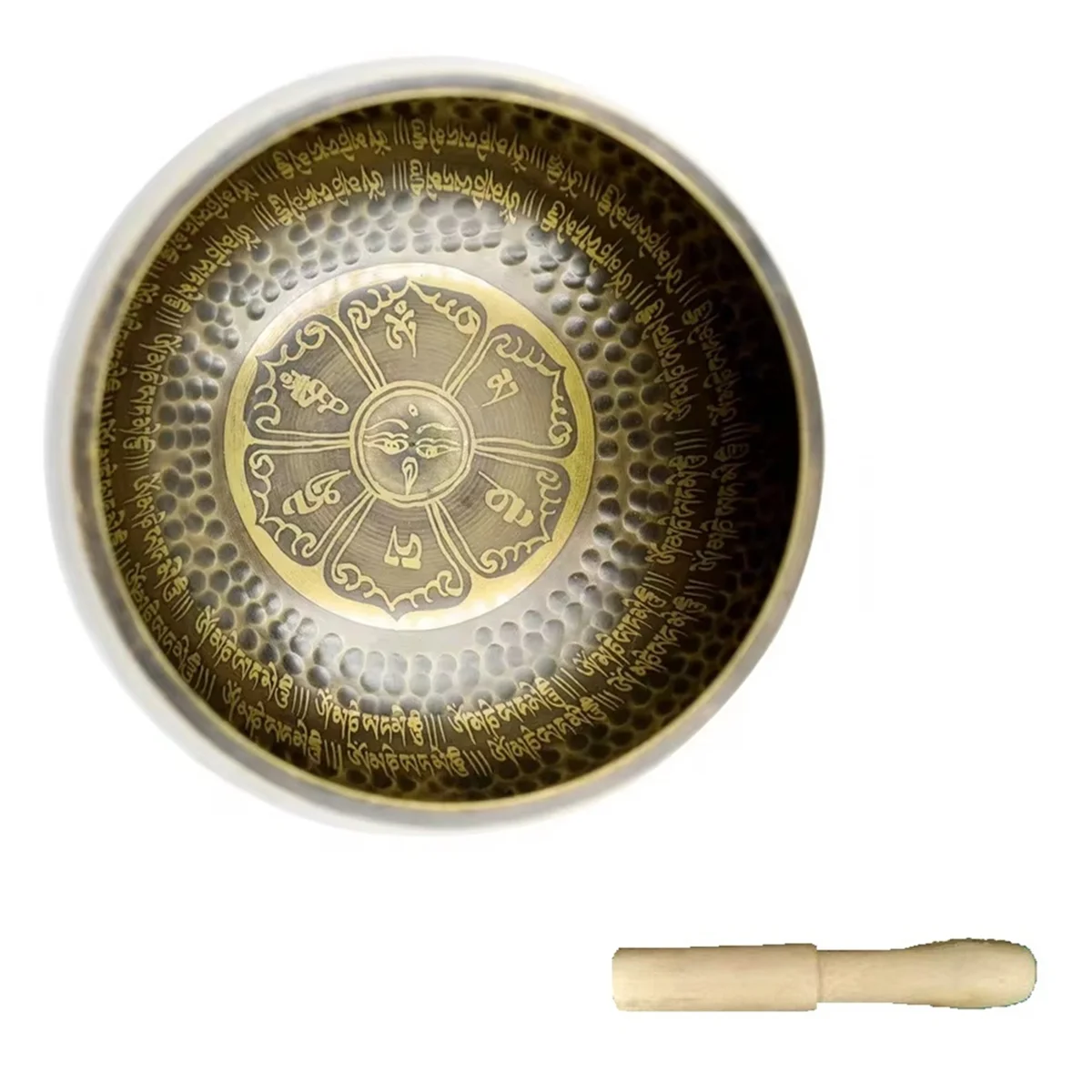 Fo Yin Bowl Yoga Buddha'S Sound Bowl Suitable for Buddhist Meditation Sound Therapy-ABJQ
Fo Yin Bowl Yoga Buddha'S Sound Bowl Suitable for Buddhist Meditation Sound Therapy-ABJQ
