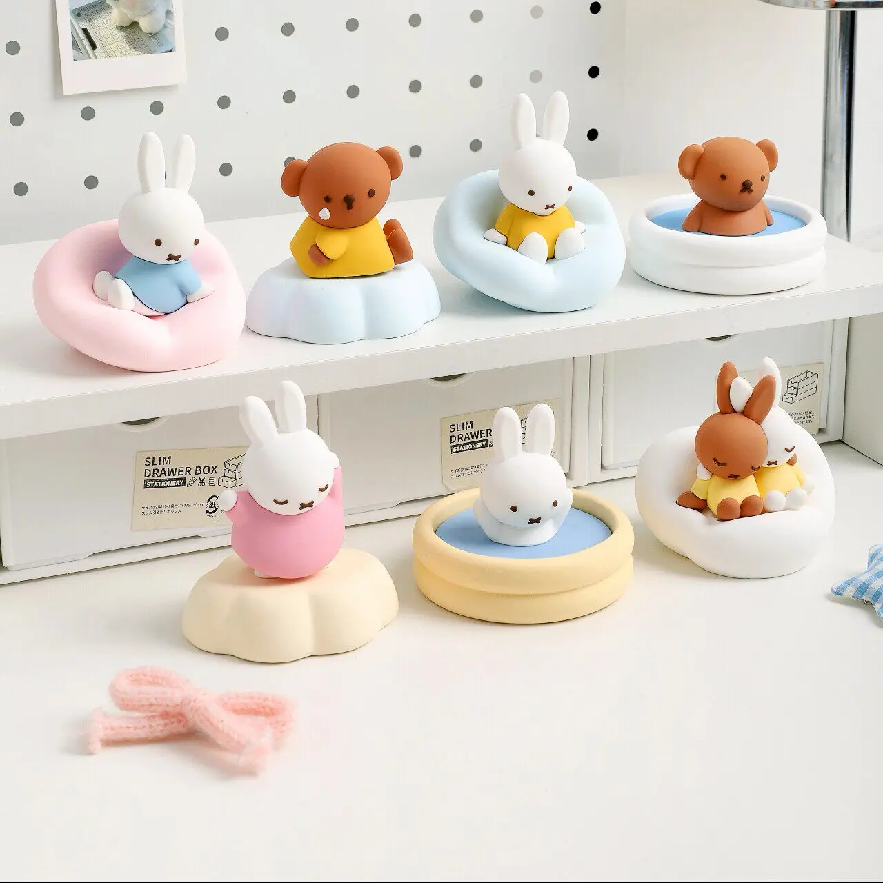 Miffy Scented Blind Box Cute Rabbit Bear Figurine Aromatherapy Diffuser Air Freshener Car Desk Ornament Kawaii Collectible Gifts
Miffy Scented Blind Box Cute Rabbit Bear Figurine Aromatherapy Diffuser Air Freshener Car Desk Ornament Kawaii Collectible Gifts