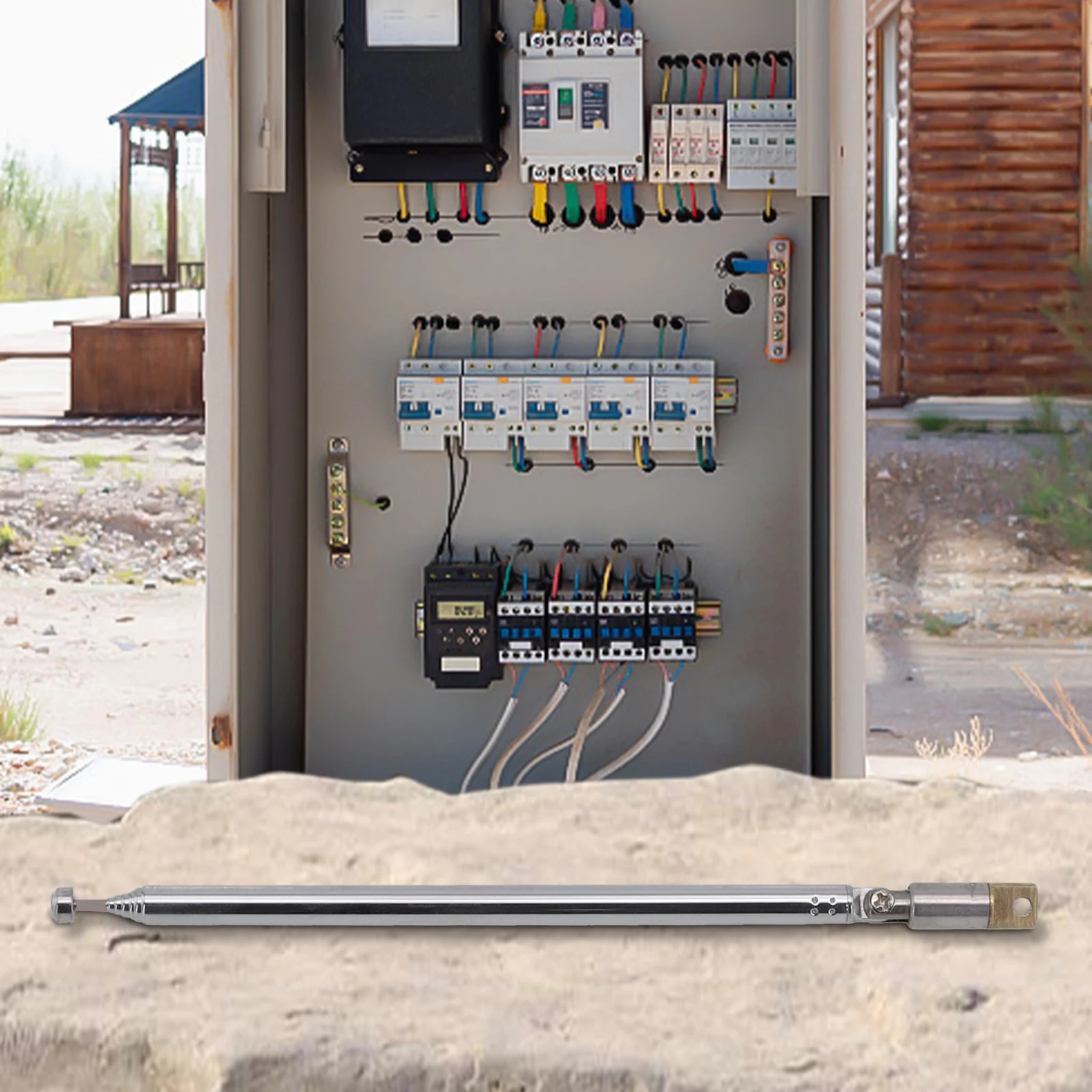 Telescopic Antenna Telescopic Antenna 7 Parts 7 Sections Aerial Radio For Radio Equipment Instrument-specif TV Replacement
Telescopic Antenna Telescopic Antenna 7 Parts 7 Sections Aerial Radio For Radio Equipment Instrument-specif TV Replacement