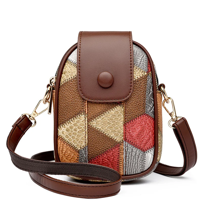 Simple Magnetic Buckle Bags PU Shell Shoulder High Quality Zipper Large Capacity Cross-body Magnetic Buckle Mobile Phone Bags
Simple Magnetic Buckle Bags PU Shell Shoulder High Quality Zipper Large Capacity Cross-body Magnetic Buckle Mobile Phone Bags