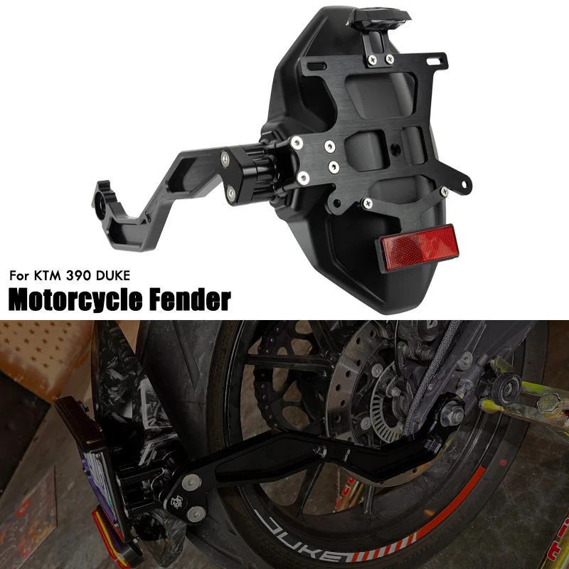 For KTM DUKE250 DUKE390 RC250 RC390 DUKE RC 250 390 Motorcycle Rear Fender Bracket Mudguard Eliminator License Plate Holder
For KTM DUKE250 DUKE390 RC250 RC390 DUKE RC 250 390 Motorcycle Rear Fender Bracket Mudguard Eliminator License Plate Holder