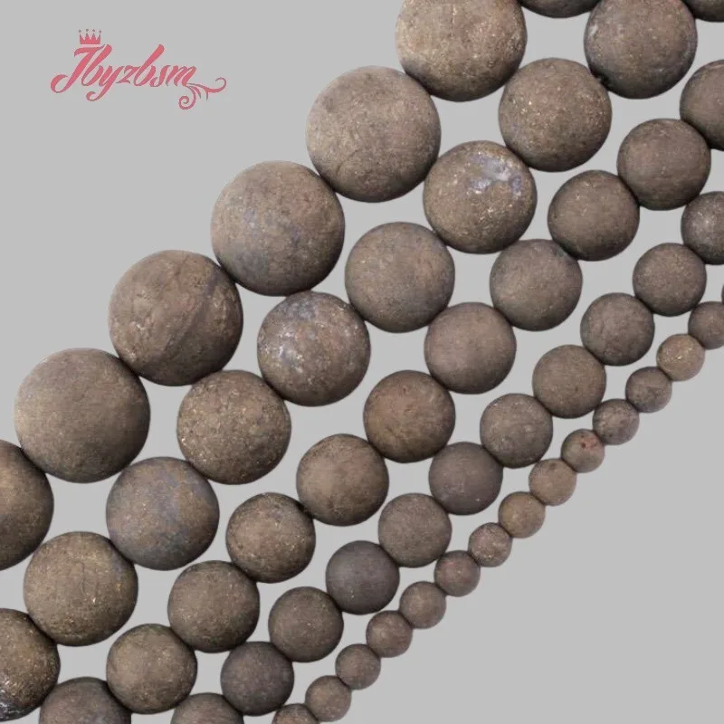 Natural Pyrite Frost Round Stone Beads For Necklace Bracelet Jewelry Making Spacer Strand 15 Inches DIY Loose Beads 6mm 8mm 10mm
Natural Pyrite Frost Round Stone Beads For Necklace Bracelet Jewelry Making Spacer Strand 15 Inches DIY Loose Beads 6mm 8mm 10mm