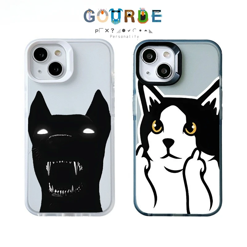 Gourde Cute Casing Cartoon Cat Dog Clear Frosted Case for Iphone 16 15 14 12 13 11 Pro Max IP 7 8 Plus Iphon X XS XR Xs Max
Gourde Cute Casing Cartoon Cat Dog Clear Frosted Case for Iphone 16 15 14 12 13 11 Pro Max IP 7 8 Plus Iphon X XS XR Xs Max