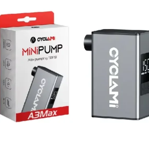 Upgraded Version Affordable Convenient CYCLAMI Mini Plus Portable Pump A3 MAX for Bicycle Cordless Air Inflator
Upgraded Version Affordable Convenient CYCLAMI Mini Plus Portable Pump A3 MAX for Bicycle Cordless Air Inflator