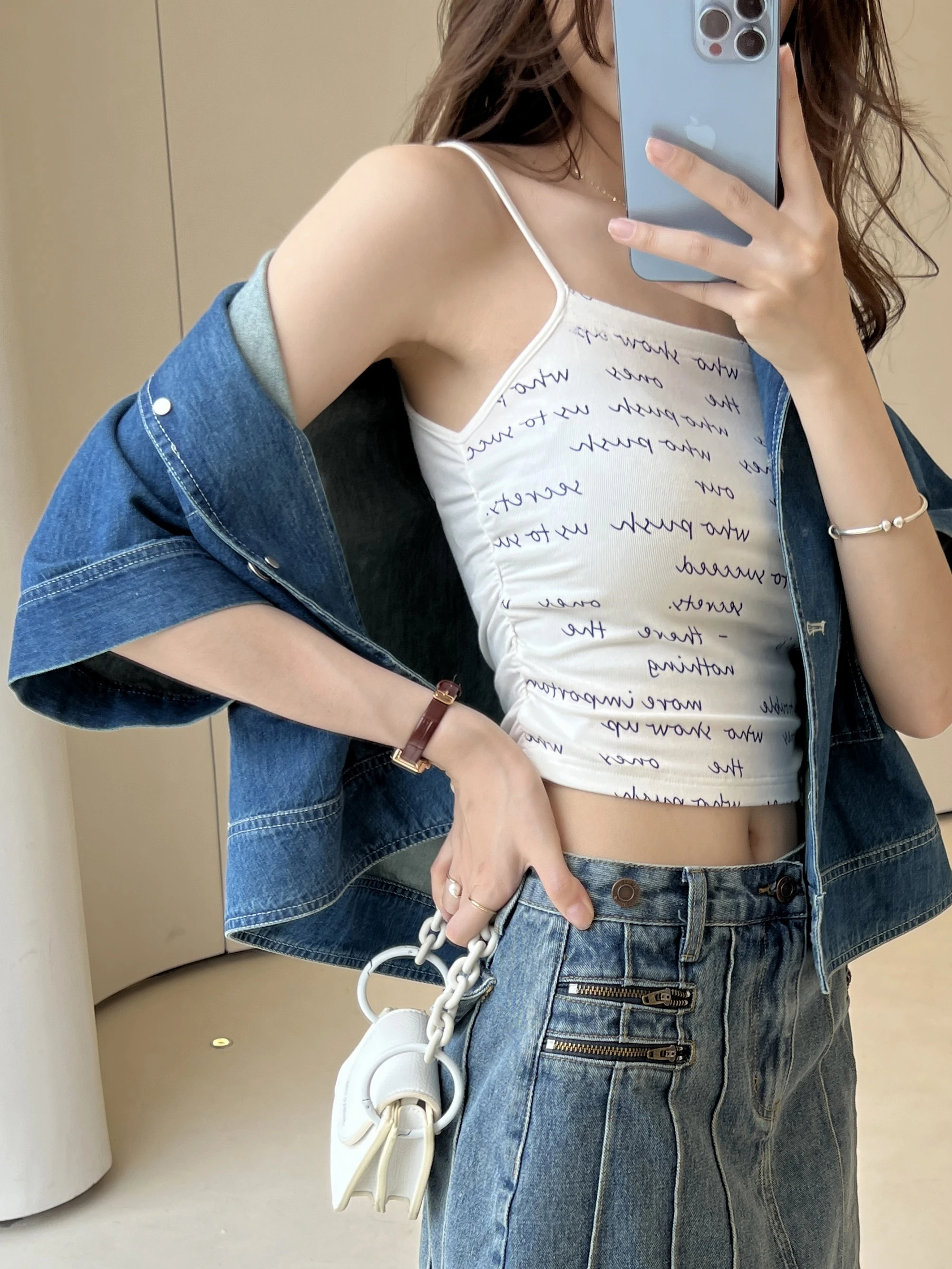 Zhang ei Oxygen Girl Spicy Sweet Floral Print Csole Tank Top Women's Summer Inner Wear ort Top Commute Sle
Zhang ei Oxygen Girl Spicy Sweet Floral Print Csole Tank Top Women's Summer Inner Wear ort Top Commute Sle