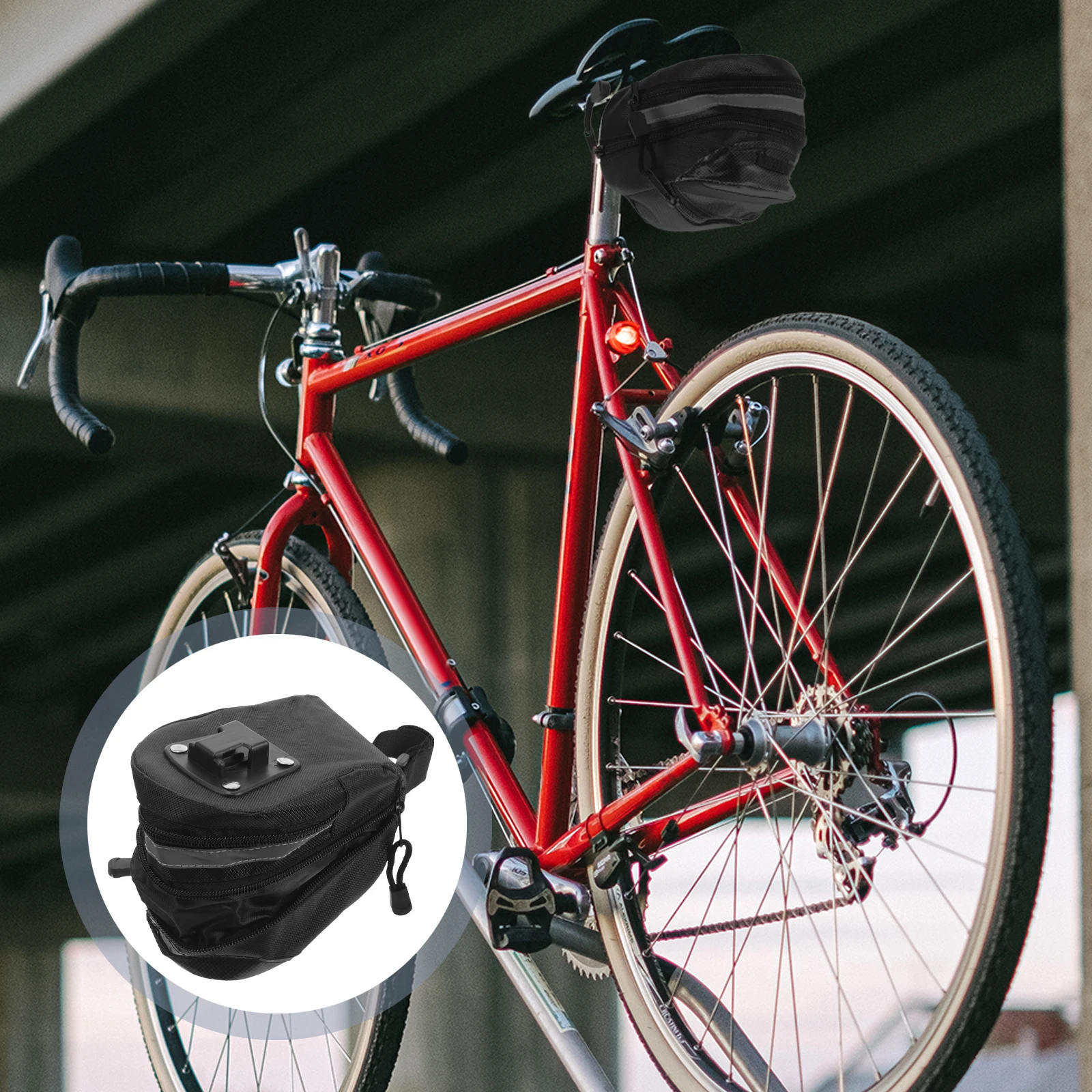 Bike Seat Bag Large Size Durable Material Reflective Strap Safe Night Riding Bike Luggage Rear Seat Pack Storage Wallet Phone
Bike Seat Bag Large Size Durable Material Reflective Strap Safe Night Riding Bike Luggage Rear Seat Pack Storage Wallet Phone