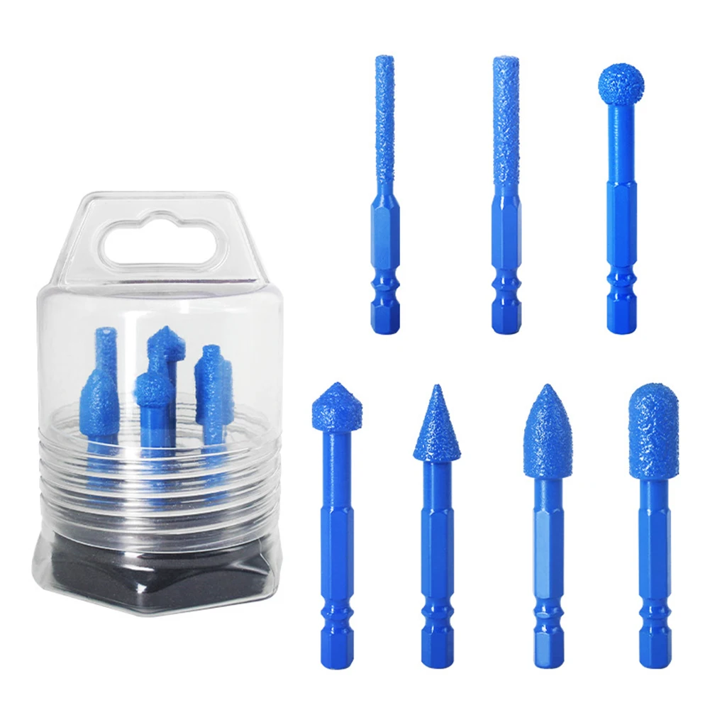 1pc Grinding Milling Bits Expand Shape Holes Marble Granite Hex Shank Polishing Bits For Wood Metal Jade Stone
1pc Grinding Milling Bits Expand Shape Holes Marble Granite Hex Shank Polishing Bits For Wood Metal Jade Stone