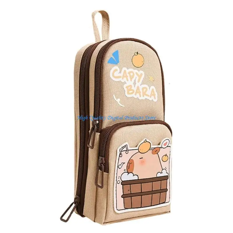 U2JE Standing Pen Holder Storage Bag Travel Makeup Brush Holder Portable Pen Pouches
U2JE Standing Pen Holder Storage Bag Travel Makeup Brush Holder Portable Pen Pouches