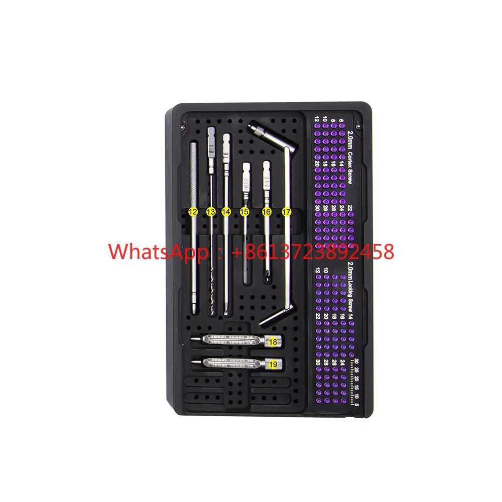 Competitive Price Surgical Instruments Mini Fragment Locking Plate Instrument Set
Competitive Price Surgical Instruments Mini Fragment Locking Plate Instrument Set